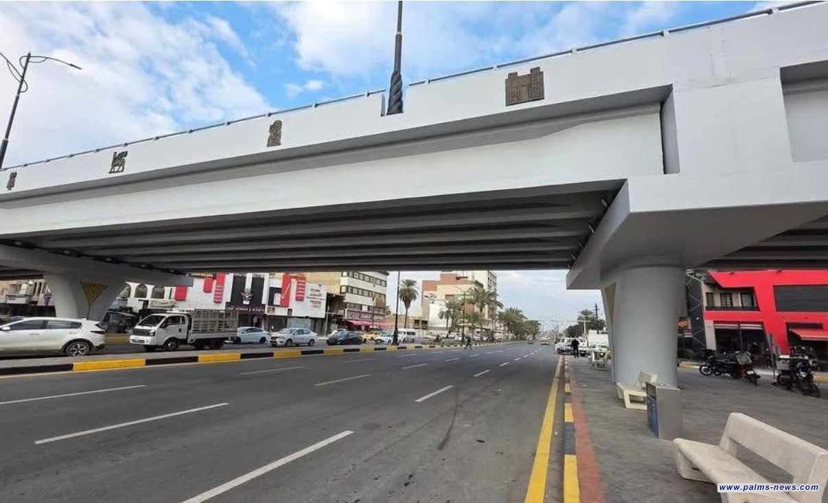 افتتاح مجسر تقاطع الصرافية في بغداد